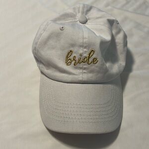 Bride baseball hat